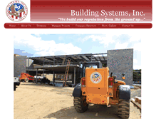 Tablet Screenshot of buildingsystems-inc.net